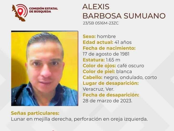 Alexis desapareció en la ciudad de Veracruz; es buscado por sus familiares