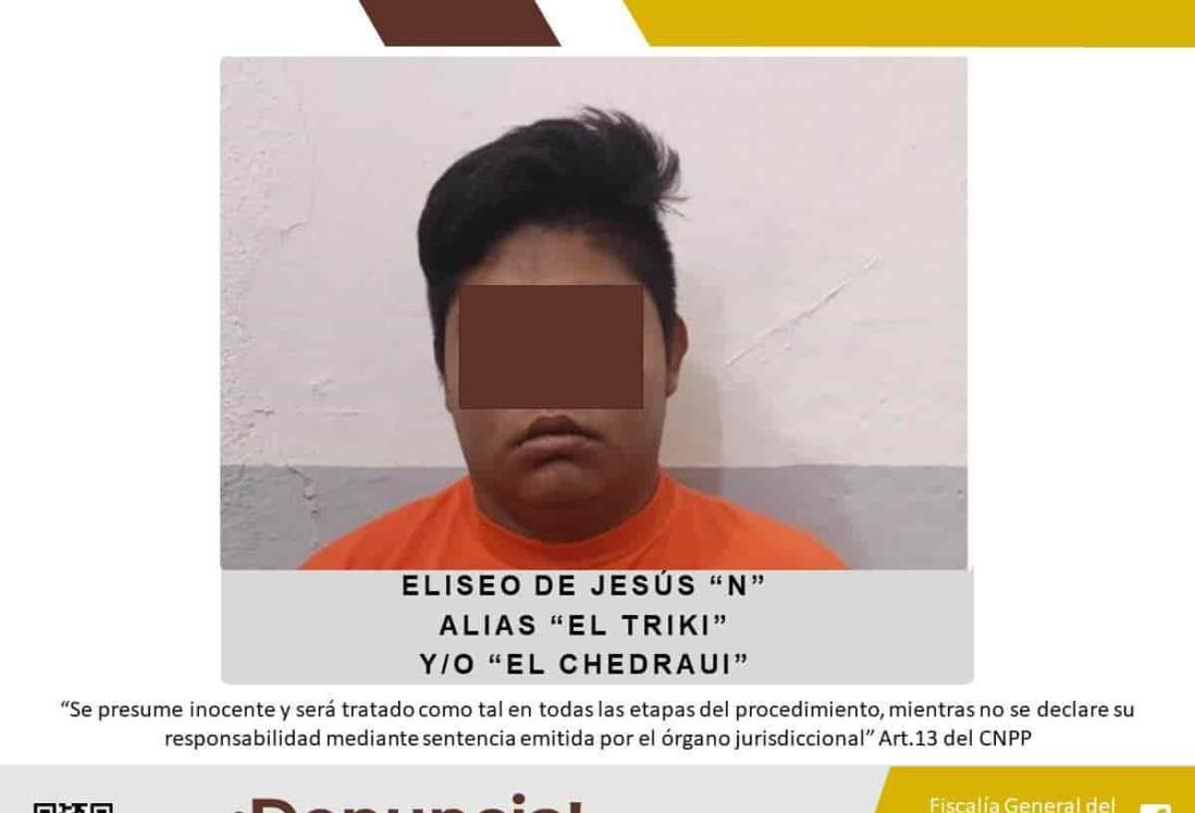 Detienen a “El Triki” acusado de privar de la vida a una persona en Santiago Tuxtla