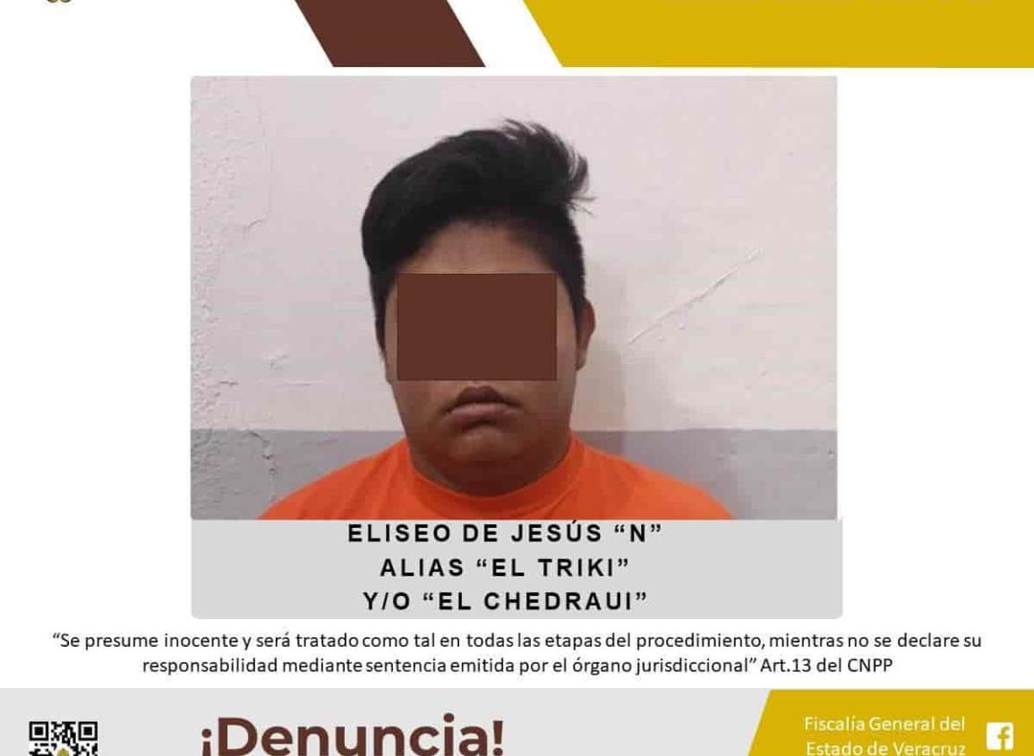 “El Triki”, fue detenido por darle muerte a una persona en Santiago Tuxtla