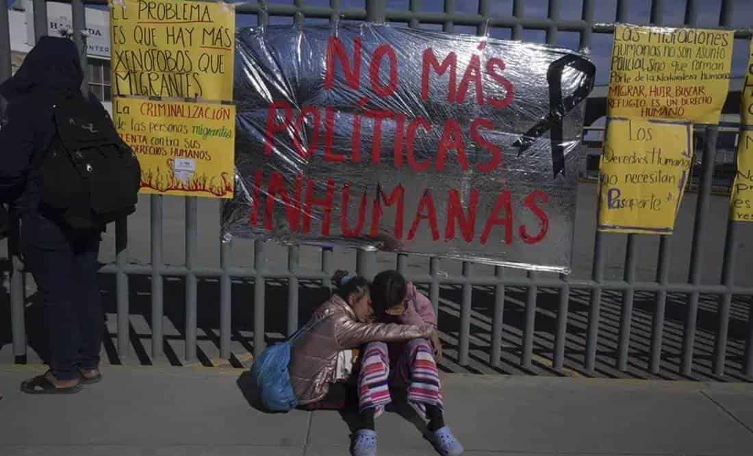 Exigen justicia deudos de migrantes fallecidos en INM de Ciudad Juárez