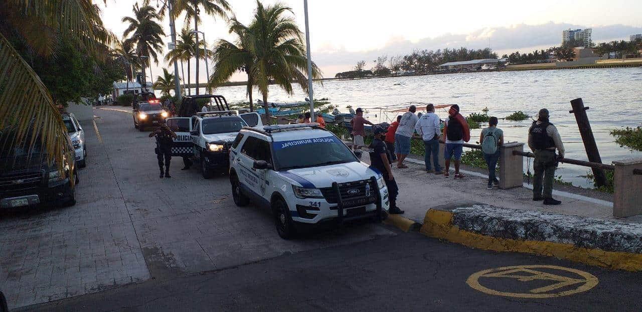 Encuentra cadáver flotando en Boca del Río