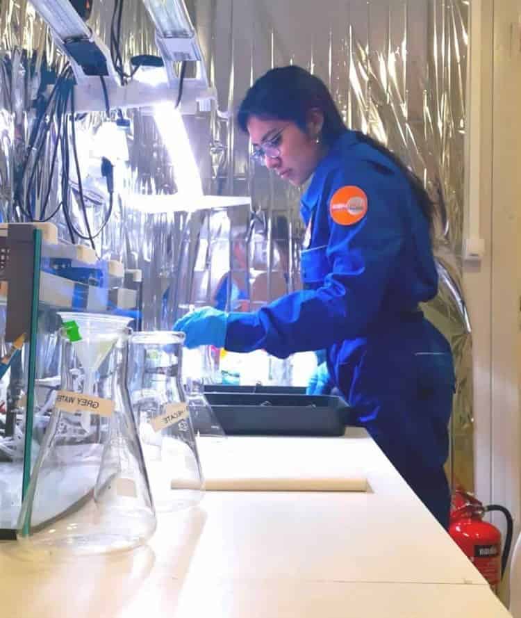 ¡Y es veracruzana! Luz Miranda, la astronauta análoga más joven en México