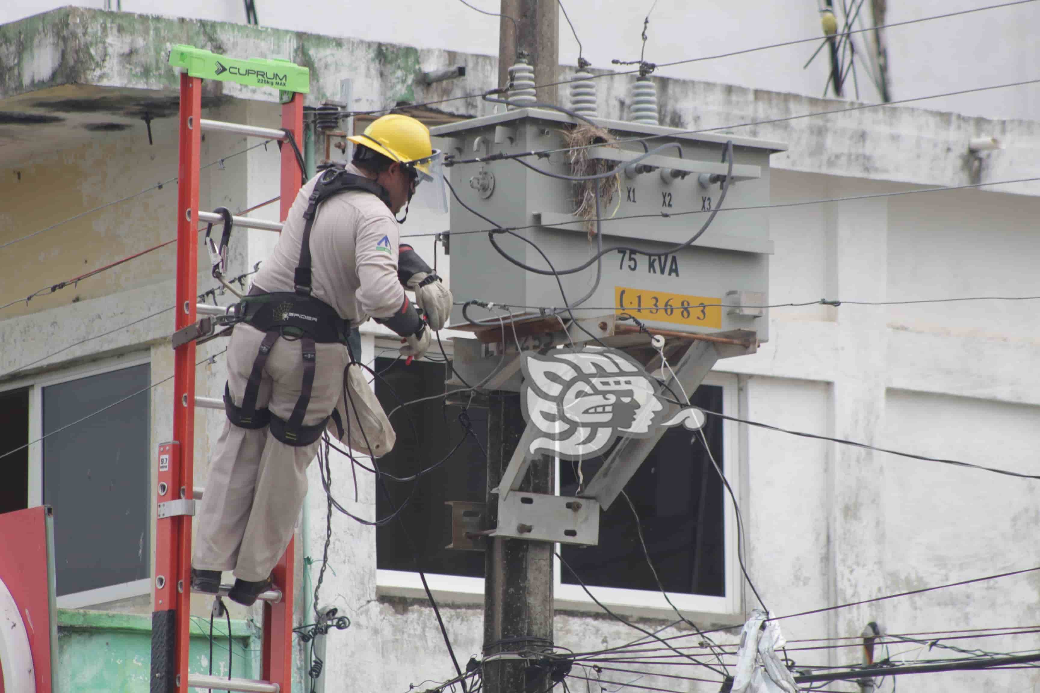 Norte deja sin luz a colonias de Veracruz, Boca del Río y Medellín