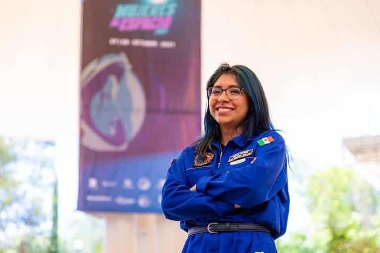 ¡Y es veracruzana! Luz Miranda, la astronauta análoga más joven en México