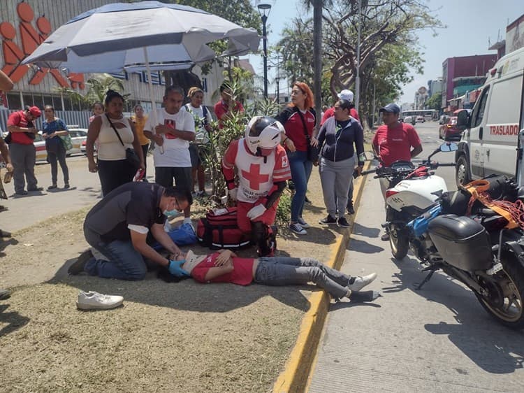 Atropellan a joven en avenida Díaz Mirón en Veracruz