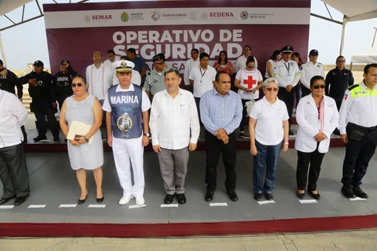 Arranca operativo de Semana Santa 2023; participan 350 elementos en Coatzacoalcos (+Video)