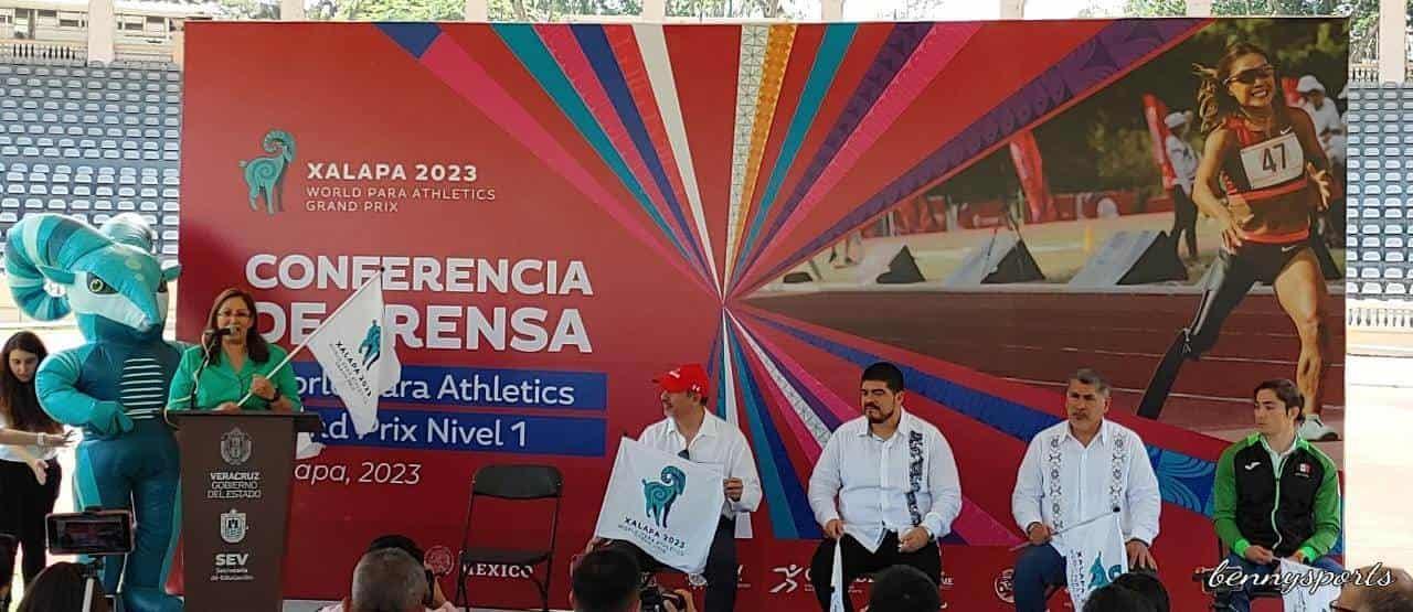 Presentan en Xalapa Grand Prix de Para Atletismo 2023