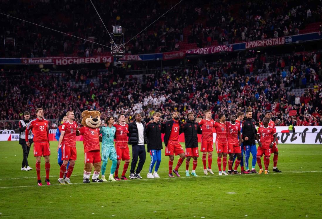 Logra Bayern Múnich victoria en el clásico alemán