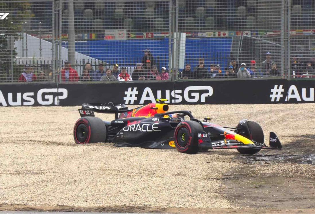 Checo Pérez arrancará el Gran Premio de Australia en último lugar