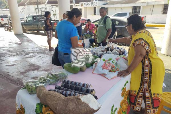 Llevaron a cabo mercado campesino en Moloacán