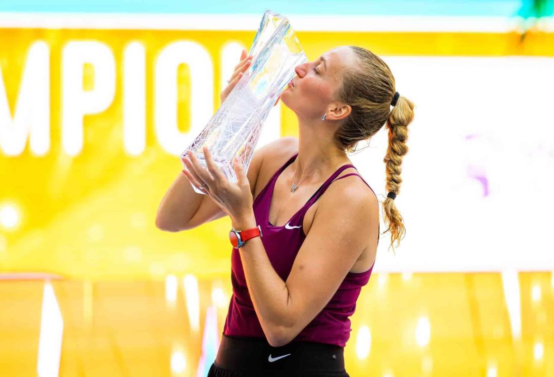 Alza Petra Kvitova título en Miami Open 2023