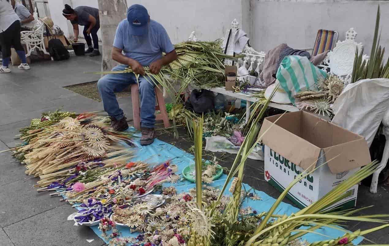 Sin ganancias vendedores de palmitas por cobros excesivos del Ayuntamiento de Veracruz