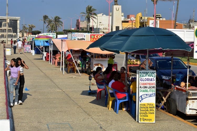 ¡Qué calor!; personas y animales buscan sobrevivir a altas temperaturas