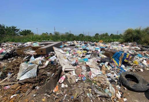 Clausurarán basureros clandestinos cercanos a Las Matas, en Coatzacoalcos