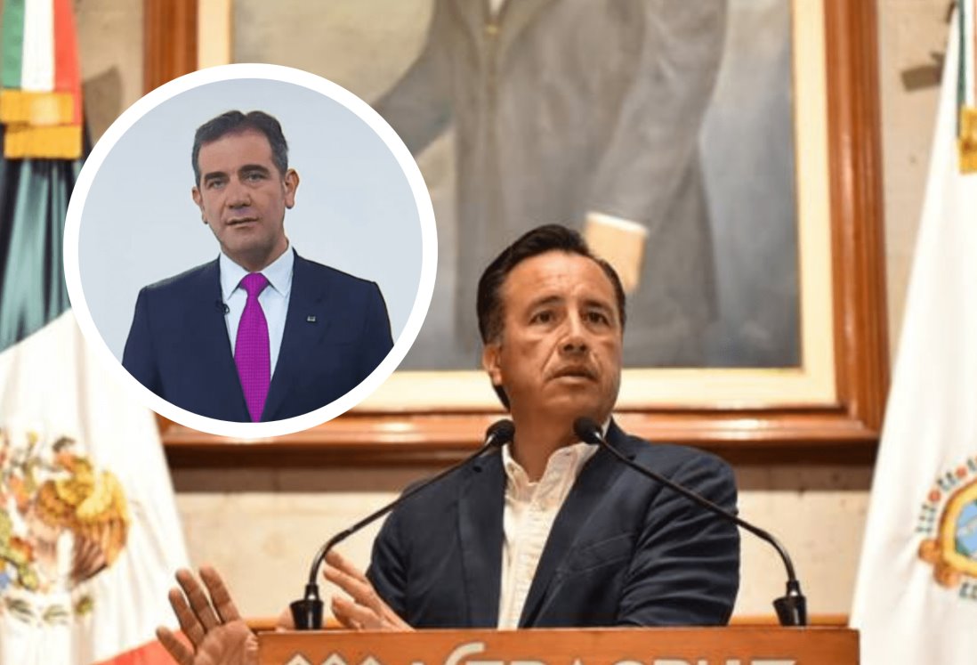“Le quita al INE una carga económica” responde gobernador de Veracruz a Lorenzo Córdova por su salida