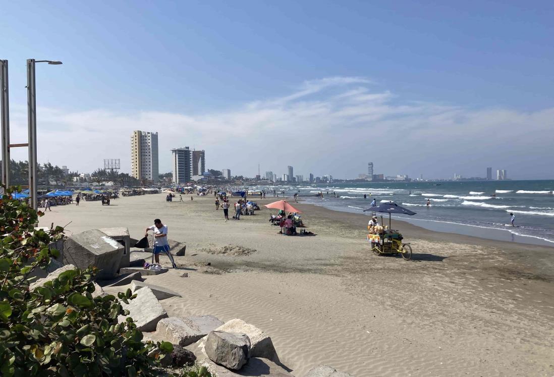 Norte afectaría entrada de turistas al mar; cerrarían playas de Boca del Río: PC