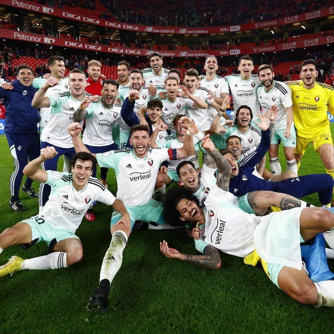 Avanza Osasuna a Final de la Copa del Rey