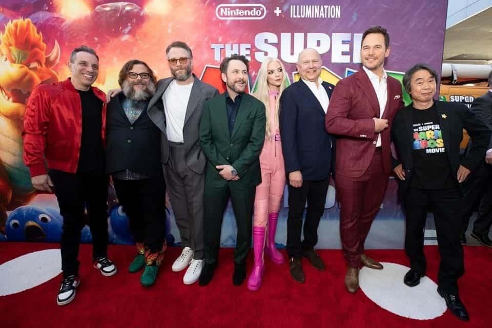 Así se vivió la premier de Super Mario Bros con Anya Taylor-Joy, Chris Pratt y el elenco