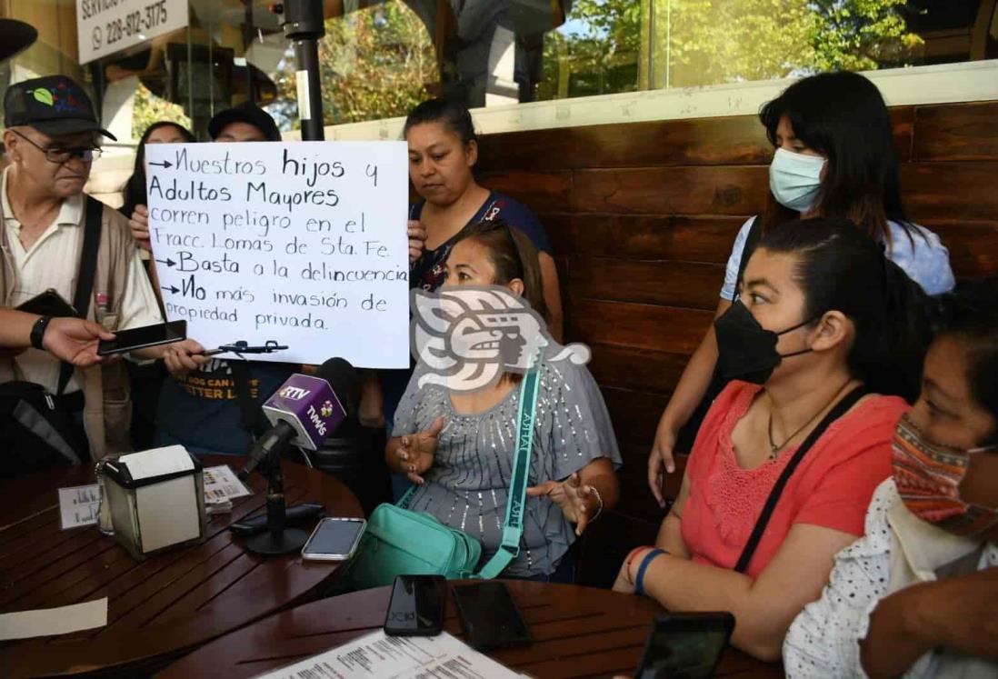 Vecinos denuncian estar sometidos por el hampa, asaltos y robos en Xalapa (+Video)