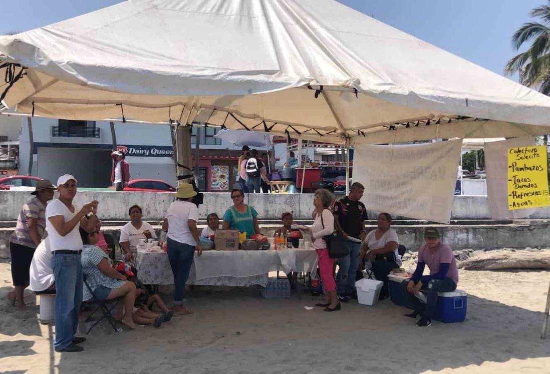 Colectivo Solecito vende comida en la playa para recaudar fondos (+video)