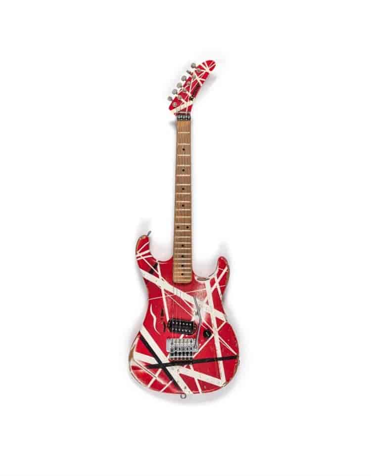 Subasta Sothebys icónica guitarra de Eddie Van Halen