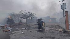 Recicladora incendiada había sido clausurada por la PMA