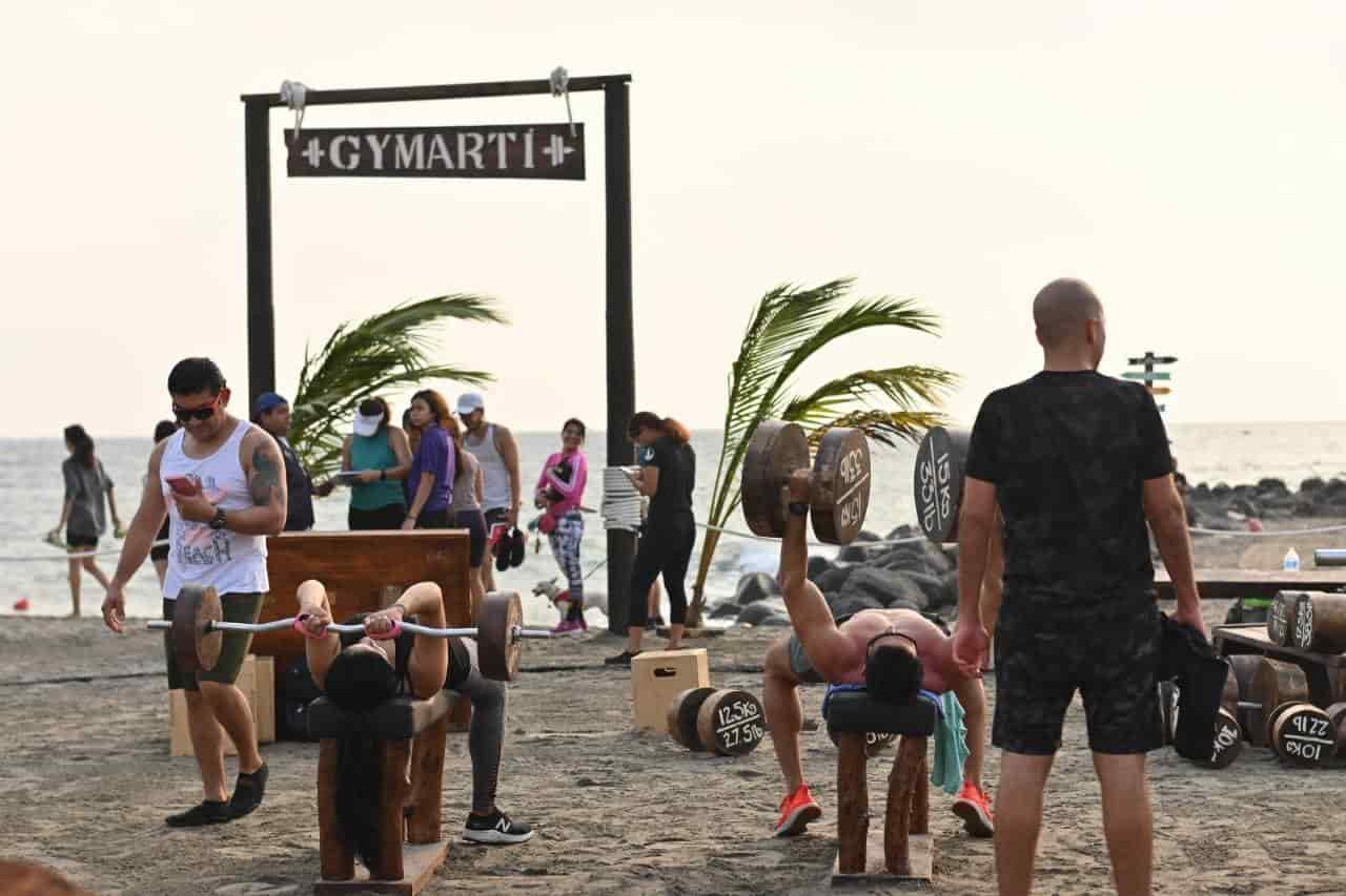 Gimnasio en playa de Veracruz podría quedar permanentemente