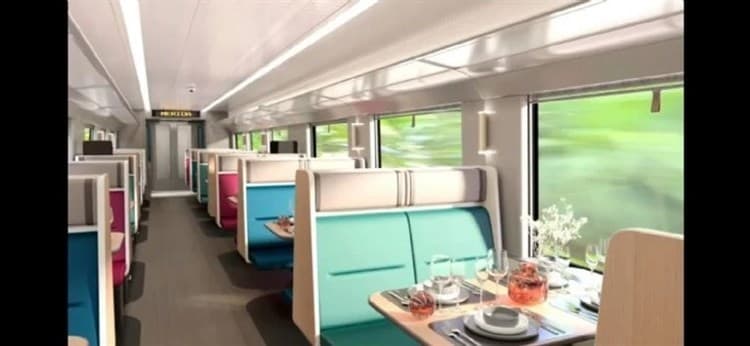 Colocaran un restaurante en los vagones del Tren Maya; así lucirá