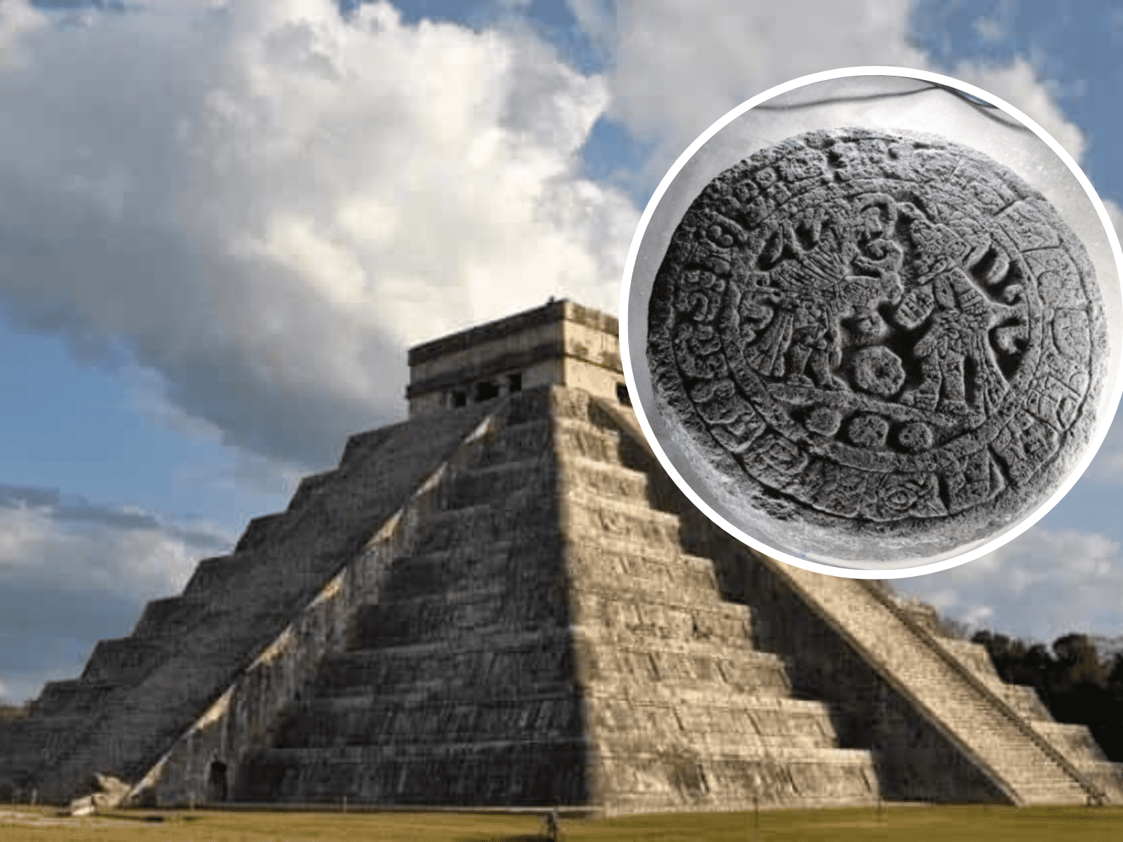 Disco con jeroglíficos mayas con más de mil años de antigüedad es hallado en Chichén Itzá