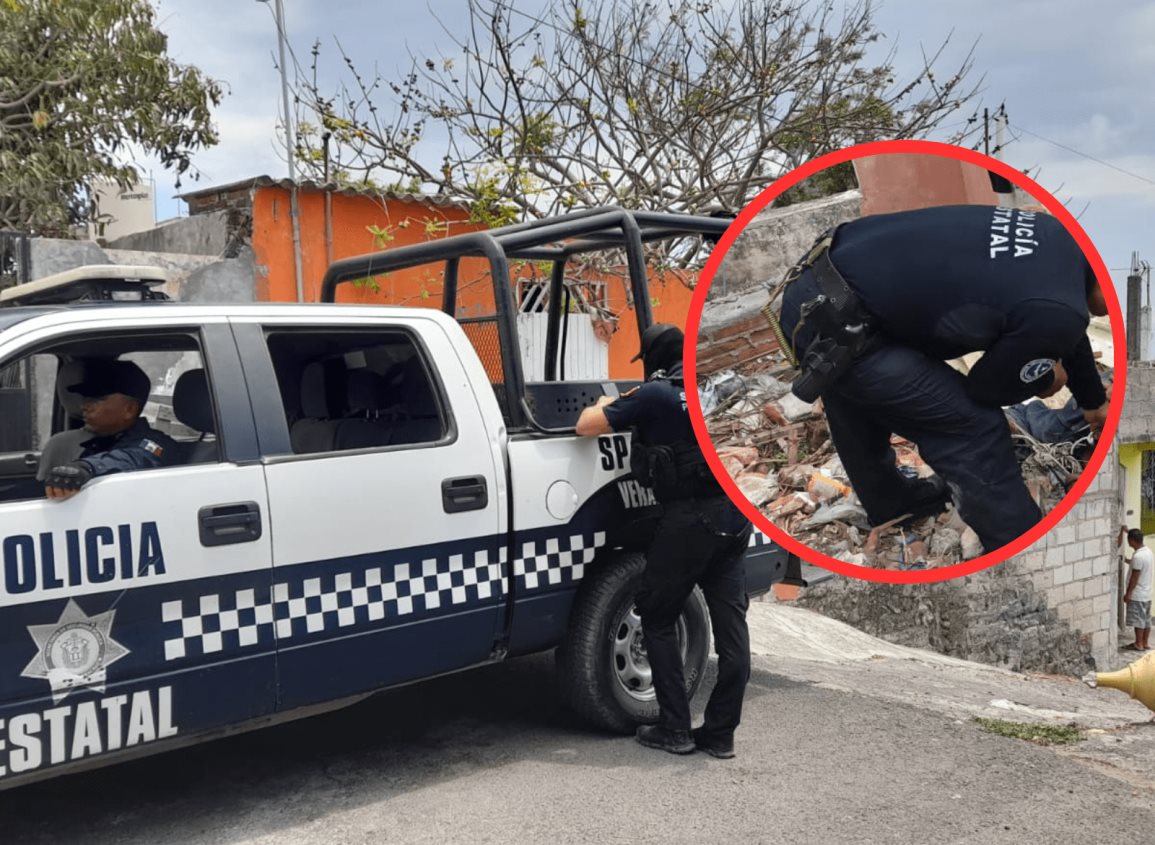 ¡Ya lo tenía hartos! vecinos amarran y entregan a ladrón en Veracruz