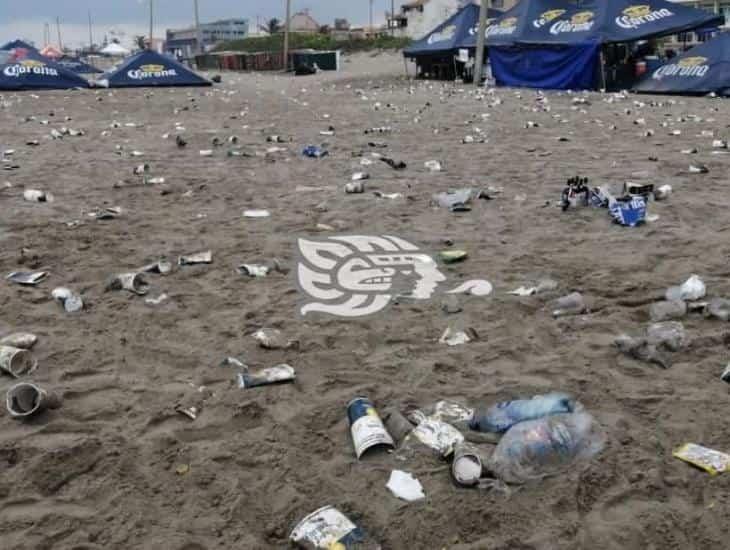 Más de 150 toneladas de basura dejó Semana Santa en Coatzacoalcos