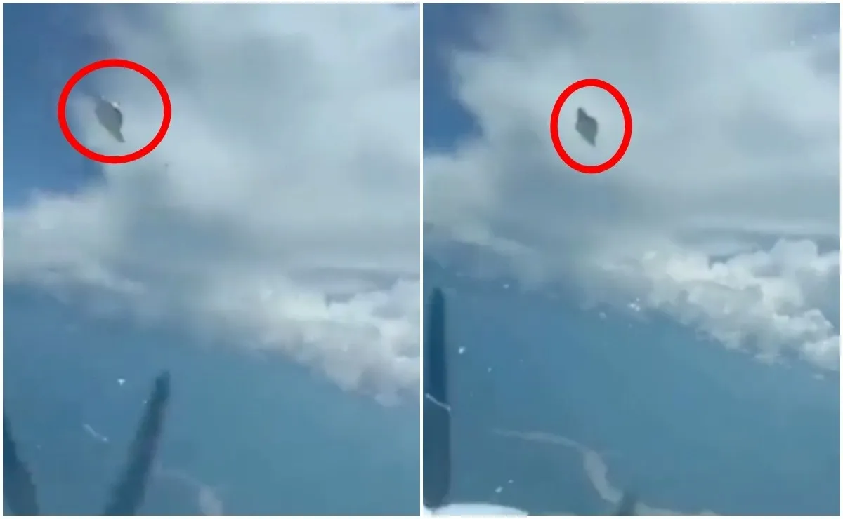 ¡Impresionante ! Aquí la verdad sobre el OVNI que logró captar un piloto durante su vuelo (+Video)