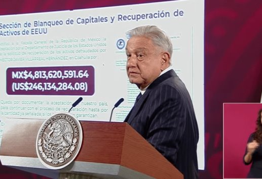 Estados Unidos devolverá 246 mdd confiscados a exfuncionario de Coahuila