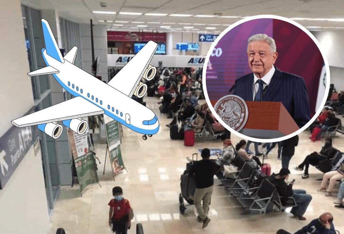 Iniciativa de Ley de aviación y aeropuertos no incluye cabotaje: AMLO