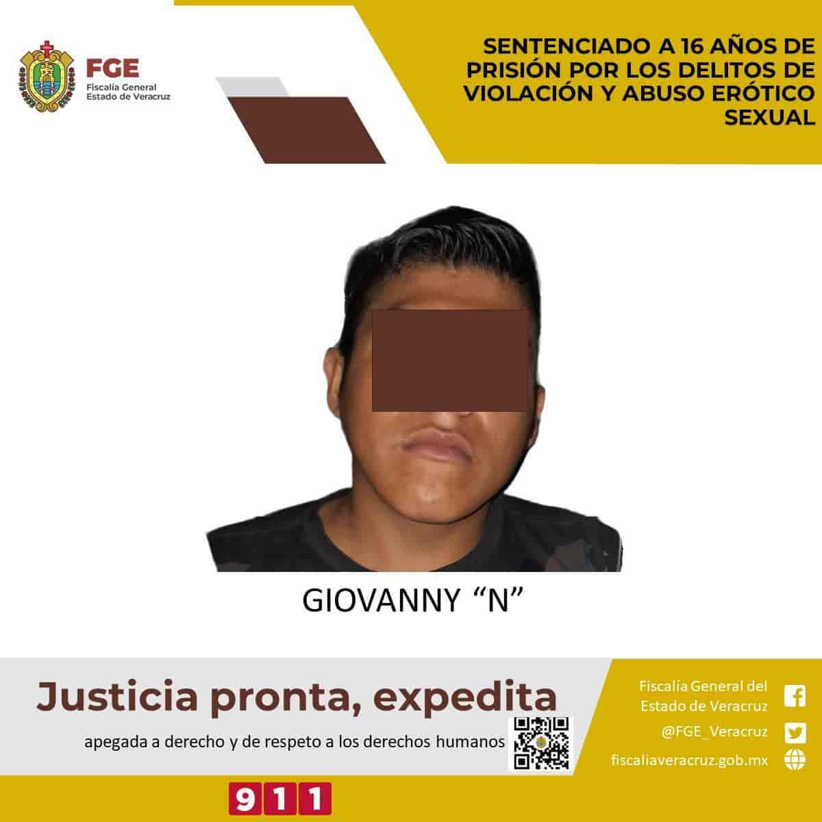 Lo sentencian a 16 años de prisión por abuso a menores en Xalapa