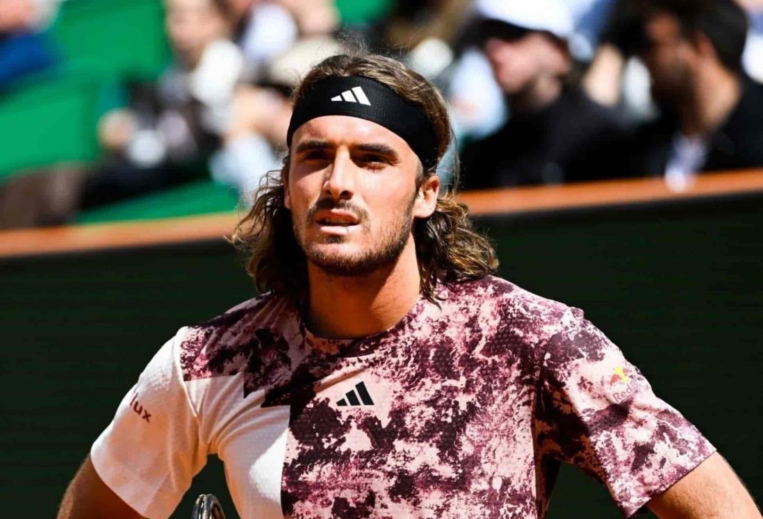 Eliminan a Stefanos Tsitsipas de Montecarlo