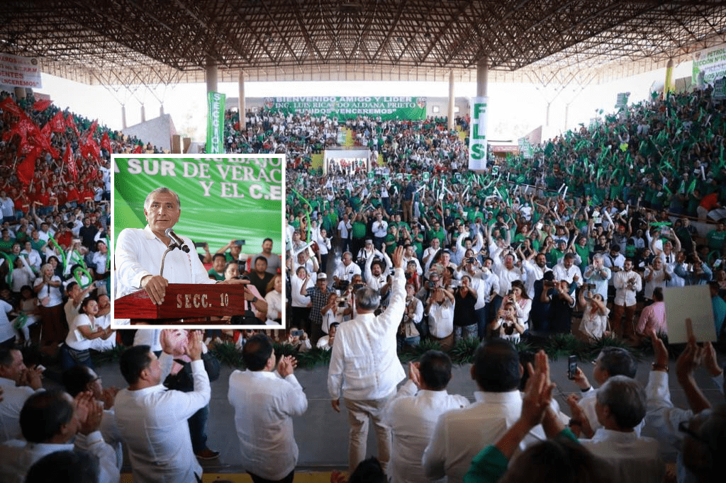 Adán Augusto se reúne con petroleros en Minatitlán; los tabasqueños somos hermanos de veracruzanos, les dice