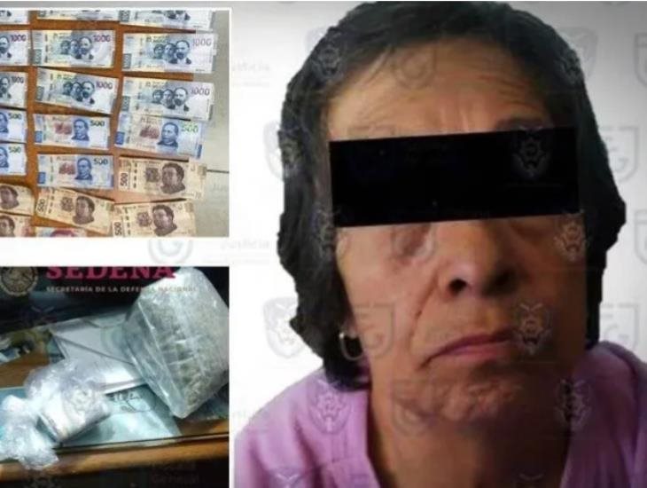 Detienen a abuelita con mariguana en Iztapalapa