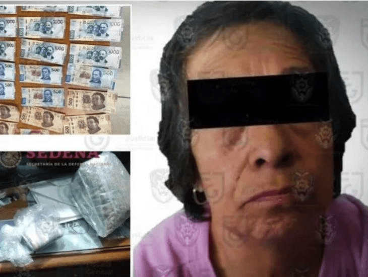 Fiscalía detiene a abuelita con mariguana en Iztapalapa