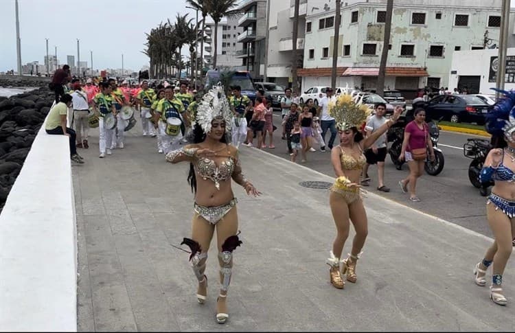 Realizan exitosamente la primera rumbata de Carnaval