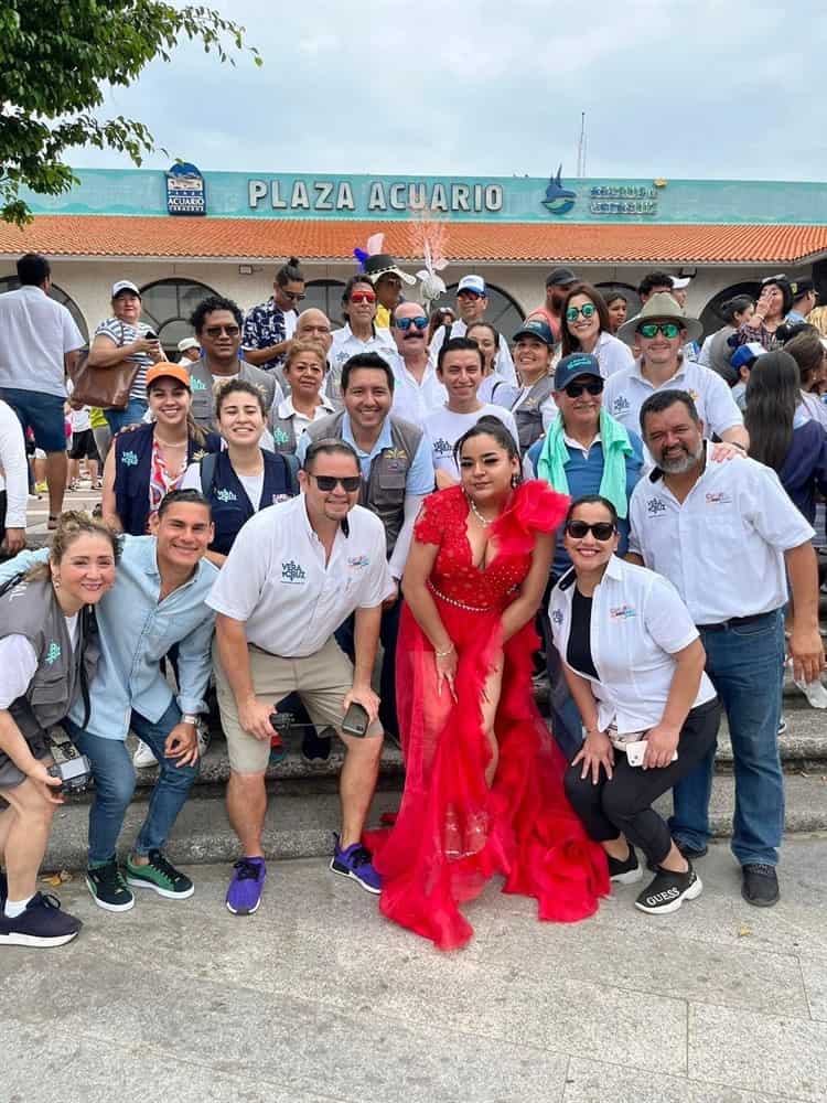 Realizan exitosamente la primera rumbata de Carnaval