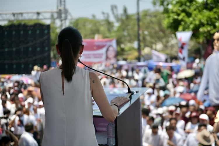 ¡Se congregan miles de asistentes!, llenan de elogios a Sheinbaum y Rocío rumbo al 2024