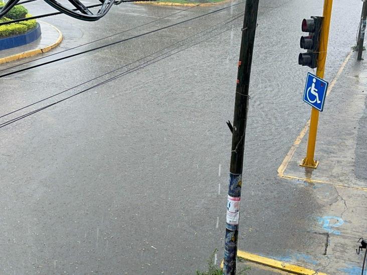 Sorprende granizada a veracruzanos