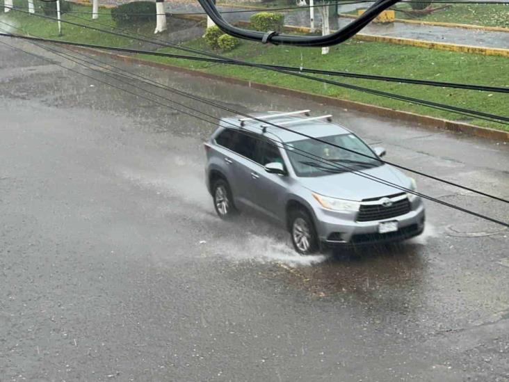 Sorprende granizada a veracruzanos