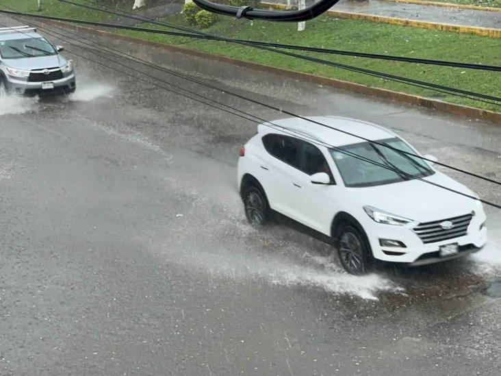 Sorprende granizada a veracruzanos