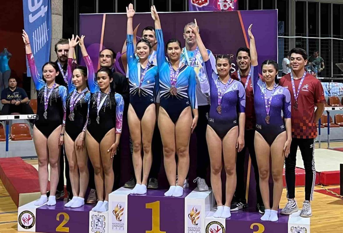 Gimnasta porteña se colgó la de oro