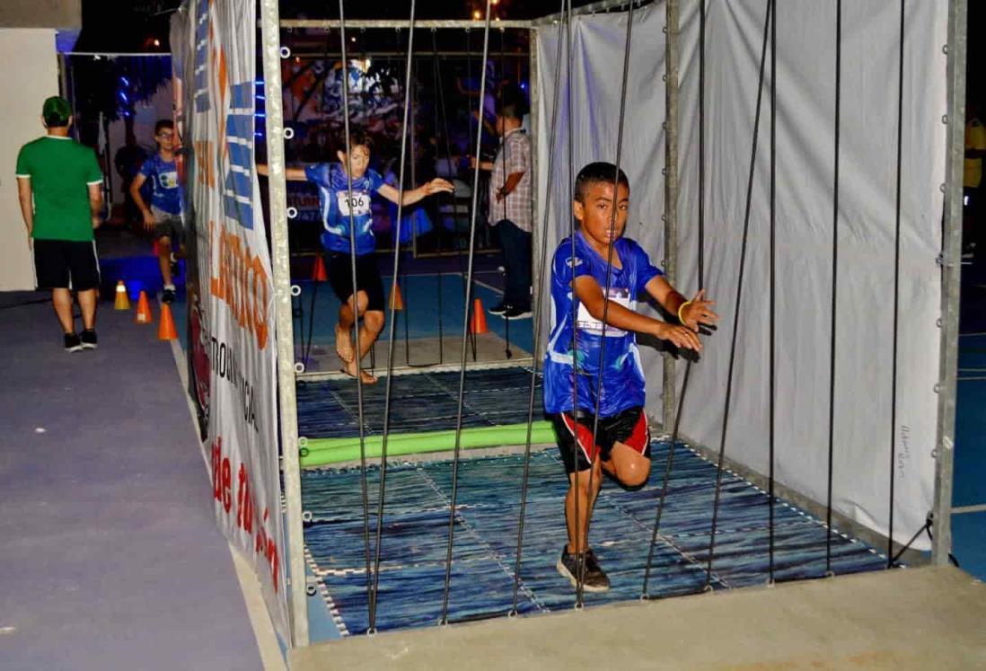 Éxito Vuelta a la luna con gran participació  infantil