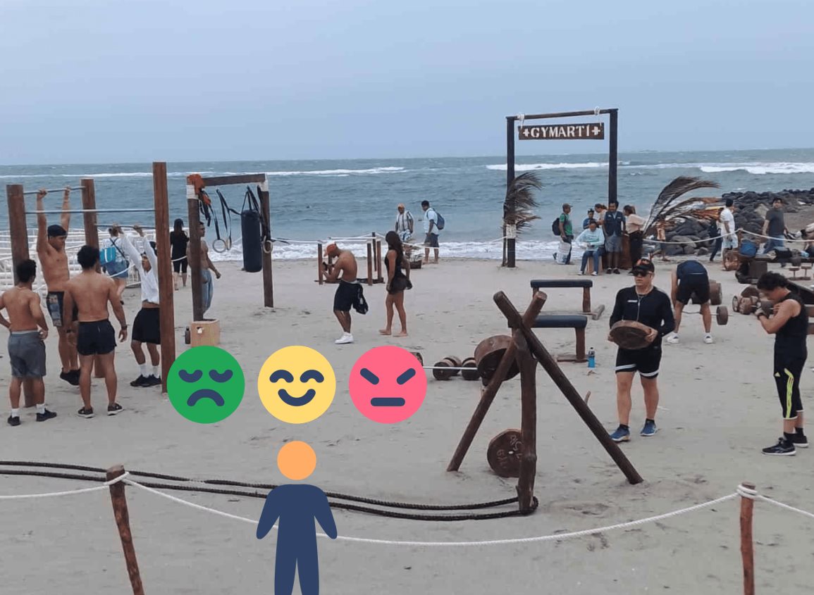 ¿Qué se quede? encuesta decidirá permanencia de gimnasio en playa de Veracruz