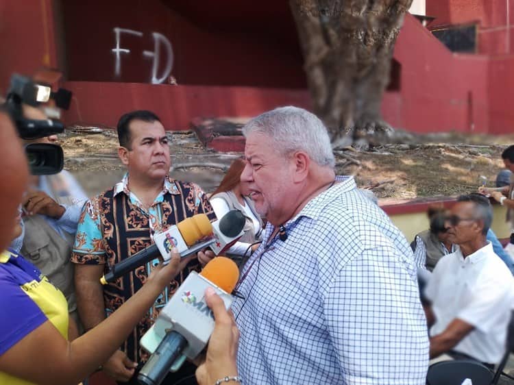 Entregan tarjetas del Bienestar en auditorio Tamsa en Boca del Río