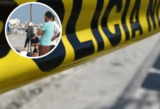 Jóvenes se accidentan en el bulevar Ávila Camacho, en Veracruz